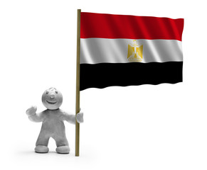 Ägypten Flagge