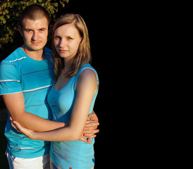 Fototapeta premium junges paar
