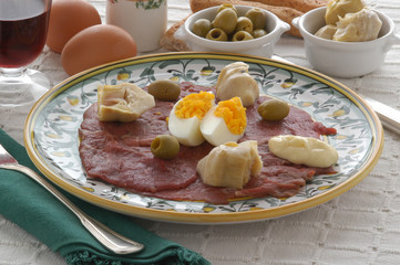 Antipasto di carne salada - Trentino Alto Adige
