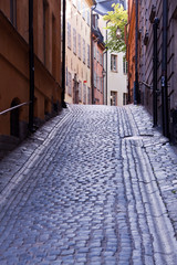 Alte Gasse in Stockholm