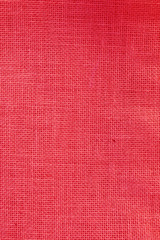 toile de jute rouge