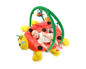 Baby gym isolated