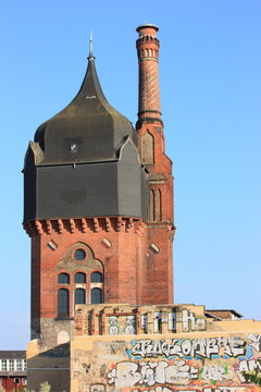 Wasserturm am Schlachthof in Wiesbaden (2009)