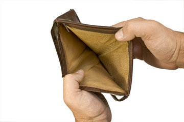 Empty wallet