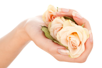 Beautiful nails and fingers