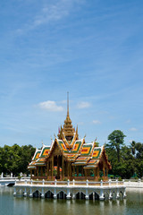 Naklejka premium Bangpa-in palace, Ayutthaya province, Thailand