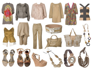 collection dress and clothes