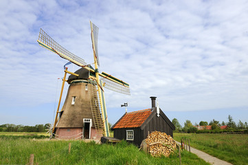 Dutch windmill - Groot-Ammers
