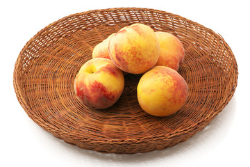 Heap of peaches