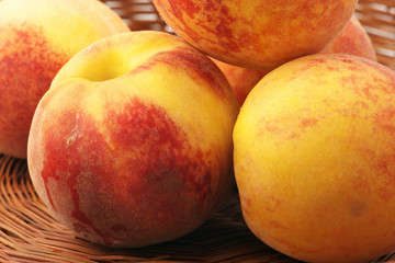 Heap of peaches
