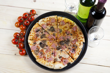 Pizza de luxe