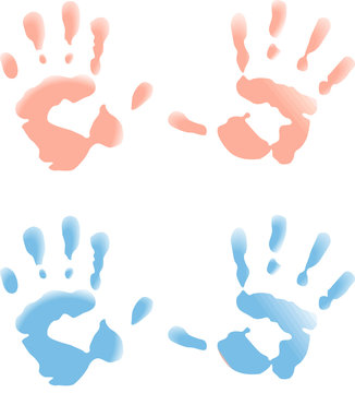 baby handprint