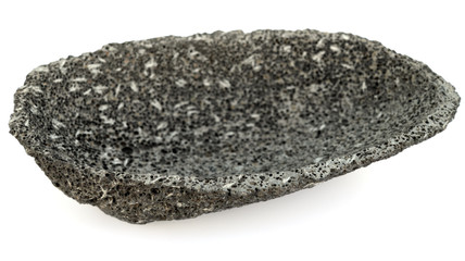 coupelle en pierre basaltique naturelle