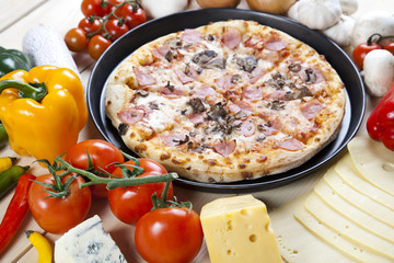 Pizza background