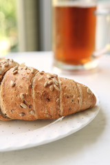 french load and apple juice