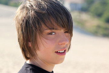 portrait d'adolescent