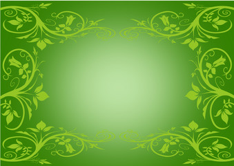 Floral Design als Karte