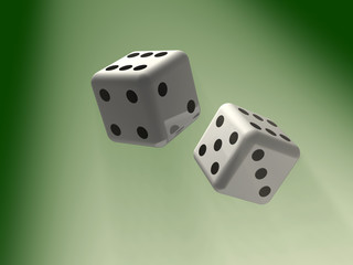 Falling 3d bones
