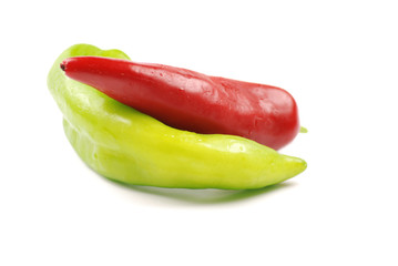Verschlungene Paprika