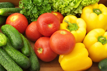 Various vegetables