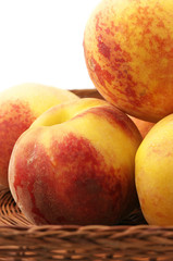 Heap of peaches
