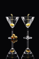 Martini. Shaken, not stirred, it is JB's favorite!
