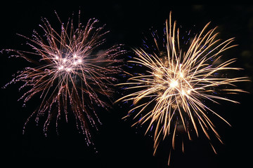 Obraz premium fuochi d'artificio
