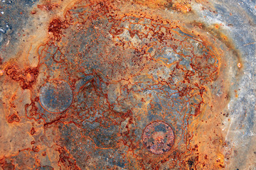 rusty metal - rostiges Metall