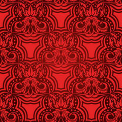 Red seamless wallpaper