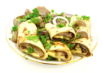 Stuffed pancakes
