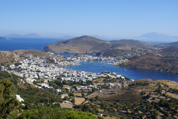 Fototapeta na wymiar Skala auf Patmos