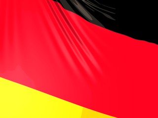 Naklejka premium de flag