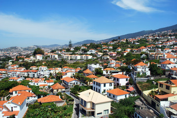 Maisons en hauteur à Funchal