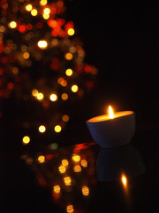 Christmas candle