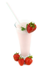 strawberry milkshakes