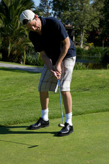 Obraz premium Golf Swing