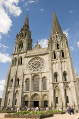 Fototapeta na wymiar Katedra w Chartres