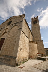 Fototapeta na wymiar Cathedral in tuscany