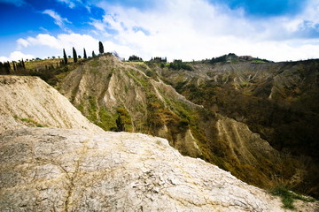 Tuscany hillside