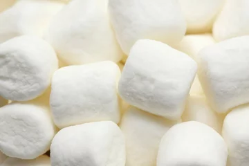 Abwaschbare Fototapete Süßigkeiten marshmallow