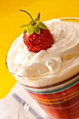 strawberry dish