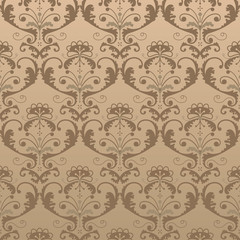 Vector pattern in vintage style