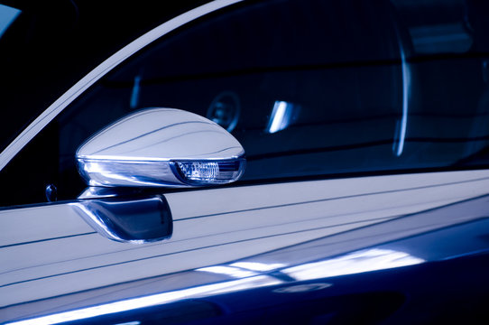 Fototapeta wing mirror