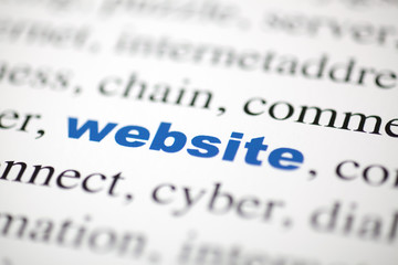 texte mot website