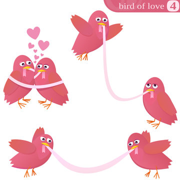 Oiseau de l'amour 4 (détouré)