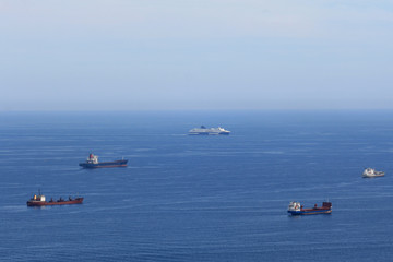 Ships in the roads