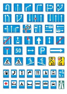 traffic signs collection