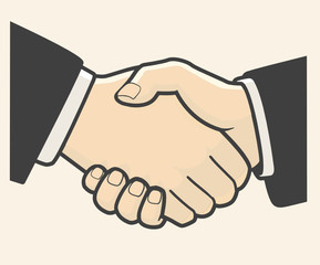 Business handshake