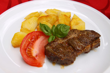 Grillfleisch,Steak