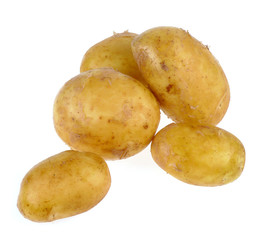 potatoes isolated